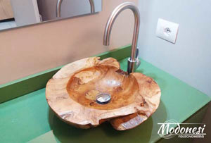 Mobili da bagno su misura in MDF