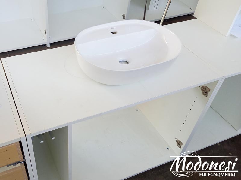 Arredamento Bagno Su Misura Milano Laboratorio lavandino
