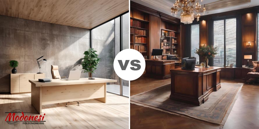 Arredamento Studio Legale Milano: Confronto fra due studi legali in stile classico e moderno