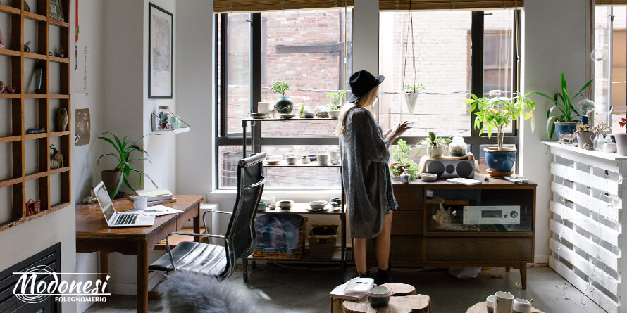 Arredamento su Misura Milano - Soggiorno in Stile Scandinavo