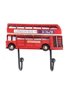 Idee per Arredare Casa con Richiami British - Appendiabiti London bus