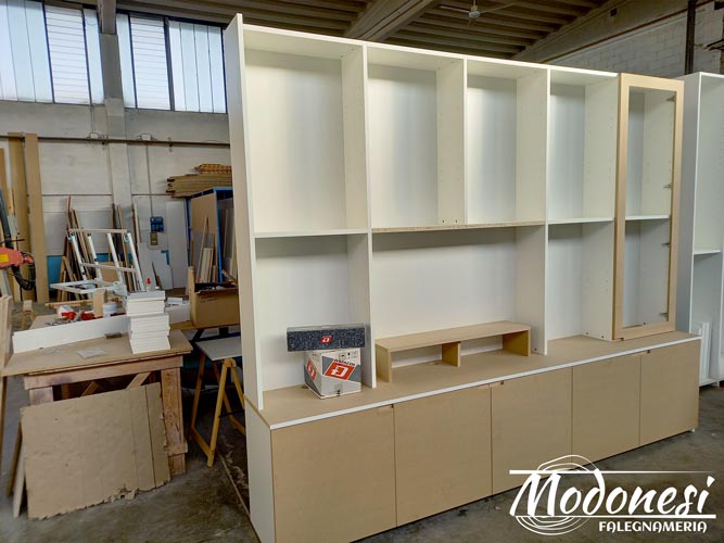 Libreria Con Tv Milano Lab 01