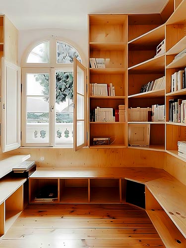 librerie su misura milano 01