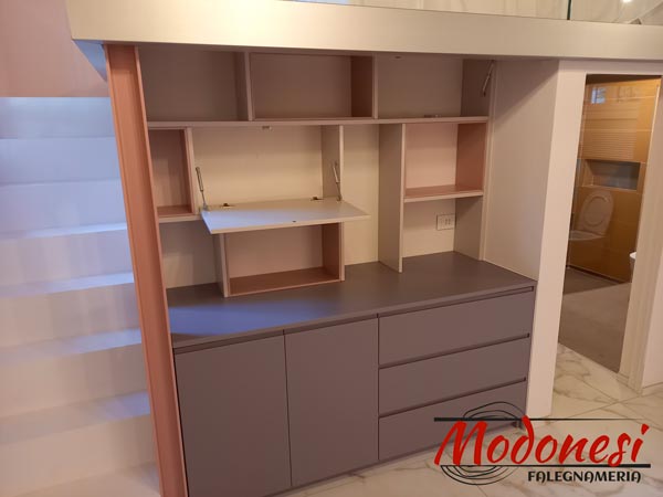 Mobile Soggiorno Dal Design Moderno A Milano Creato Su Misura Per Una Particolare Area Risultato Finale 04