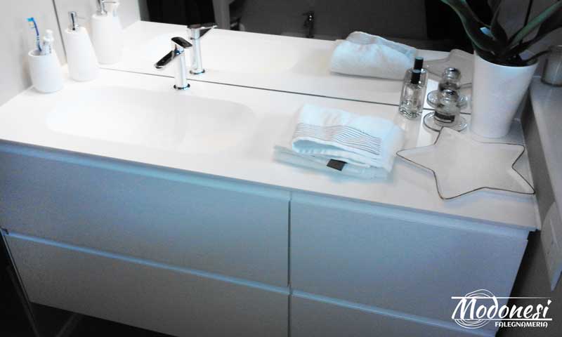 Mobile Sospeso Su Misura Bagno Casa Milano 01