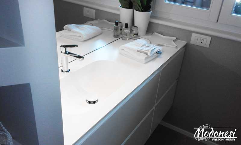 Mobile Sospeso Su Misura Bagno Casa Milano 02