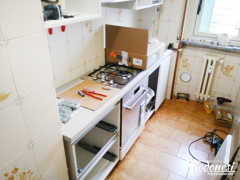 Cucina Su Misura Cormano Messa Opera 03