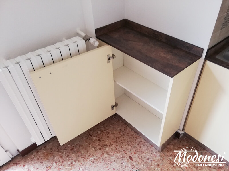 Cucina Su Misura In Nicchia Per Un Appartamento A Milano Finito 02