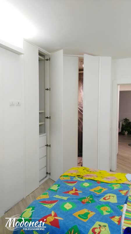 Armadio a muro design. stunning caricamento in corso wenge with ... Armadi a muro milano