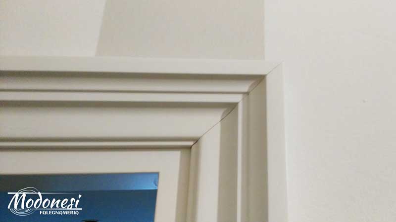 Boiserie Bianca Su Misura Per Appartamento Di Milano 07