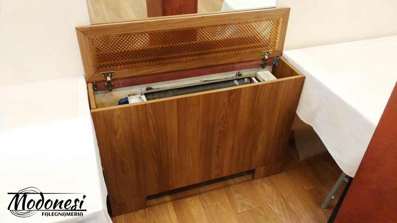Copri Fancoil Su Misura In Legno Hotel Milano 02