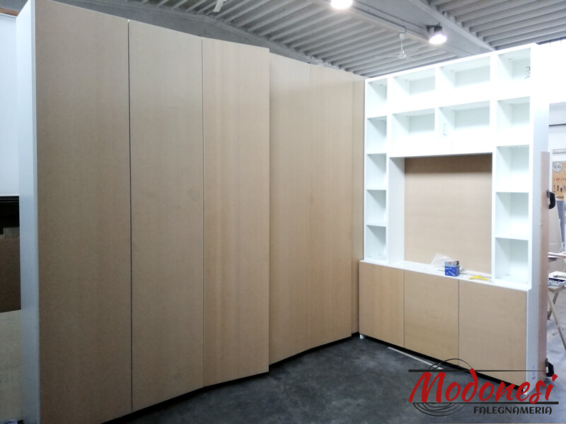 Mobile Ingresso Angolare Progettato Per Una Casa A Lainate Milano Laboratorio 02
