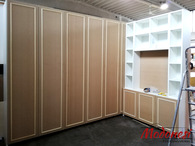 Mobile Ingresso Angolare Progettato Per Una Casa A Lainate Milano Laboratorio 03