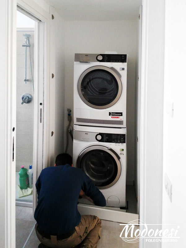 Mobile Lavanderia Su Misura Casa Pregnana Milanese 02