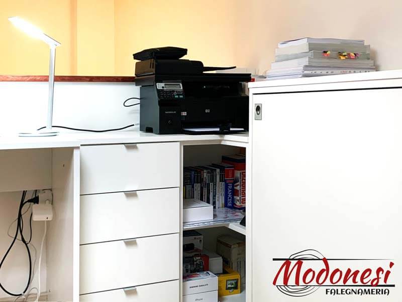 Mobile Studio Angolare Per Una Mansarda A Cologno Monzese Finito 03