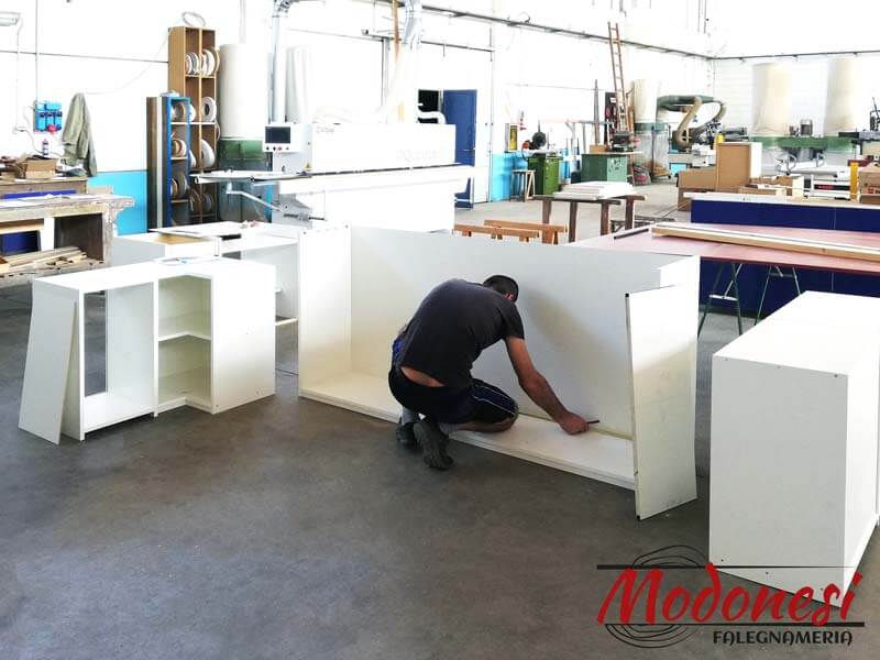 Mobile Studio Angolare Per Una Mansarda A Cologno Monzese Laboratorio 01