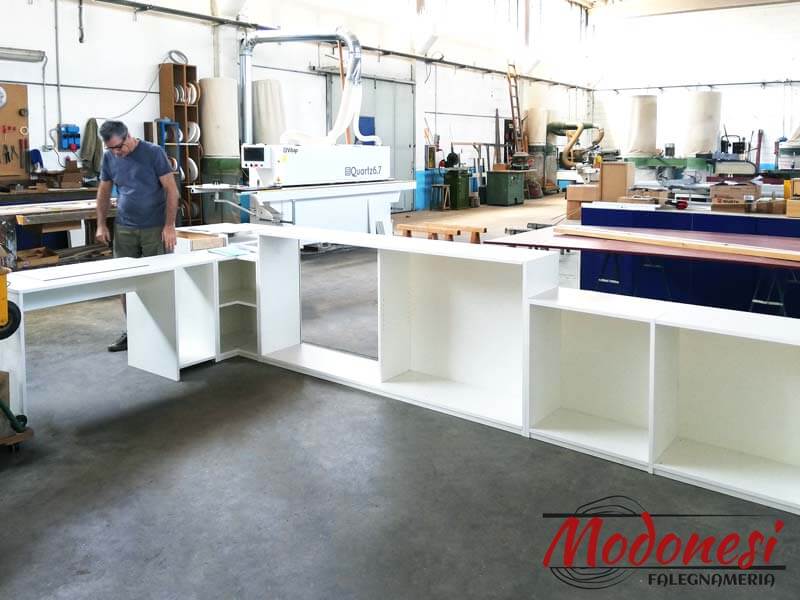 Mobile Studio Angolare Per Una Mansarda A Cologno Monzese Laboratorio 03