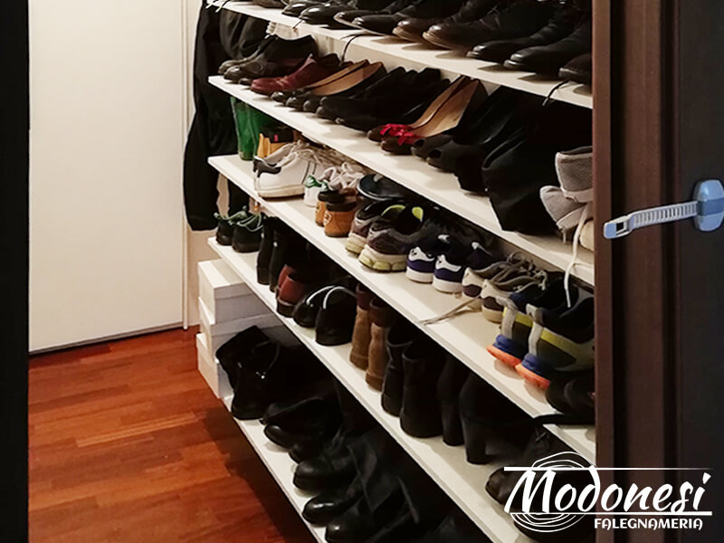 Arredamento Studio Casa A Milano In Una Cabina Armadio Prima 01