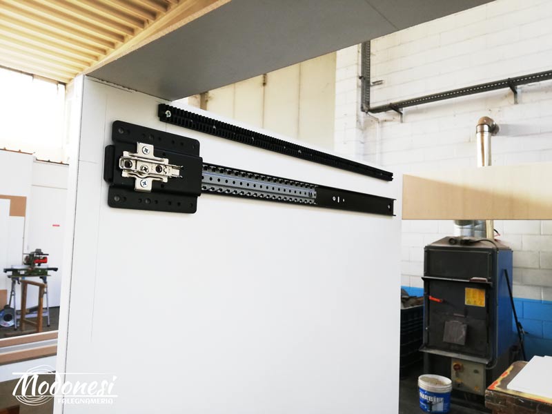 Mobili Per Lavanderia In Veranda Per Appartamento A Milano Laboratorio 02
