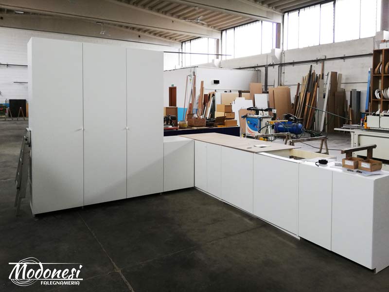 Mobili Per Lavanderia In Veranda Per Appartamento A Milano Laboratorio 05