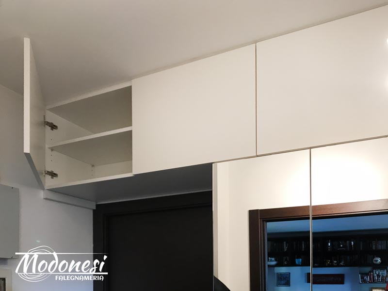 Scarpiera Su Misura Con Sopralzo Porta Casa Milano 02
