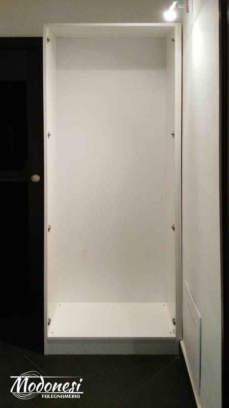 Scarpiera Su Misura Con Sopralzo Porta Casa Milano 08